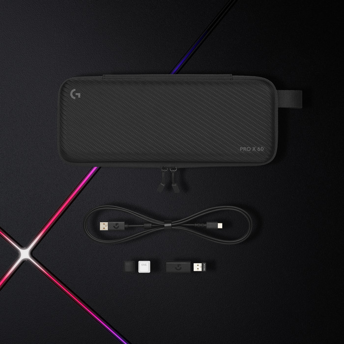 Logitech G PRO X 60 Mechanische Gaming-Tastatur Schwarz QWERTZ visueller lieferant