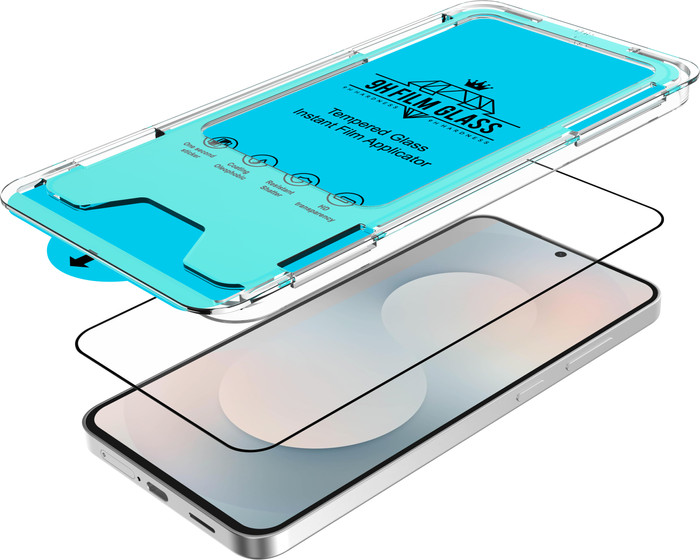 Just In Case Tempered Glass Samsung Galaxy S25 FE Panzerglas detail