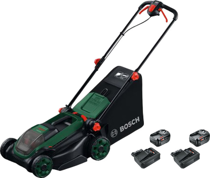 Bosch Rotak 18V2-38 4,0-Ah-Akku (2x) Starterset Main Image