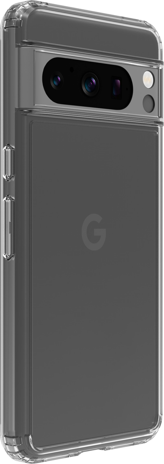 BlueBuilt Protective Backcover Google Pixel 8 Pro Transparent rückseite