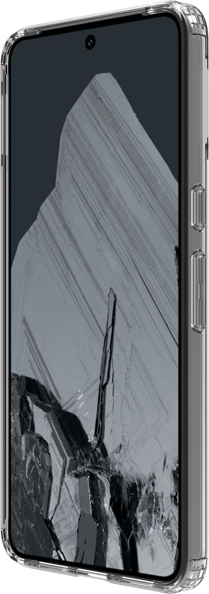 BlueBuilt Protective Backcover Google Pixel 8 Pro Transparent vorne