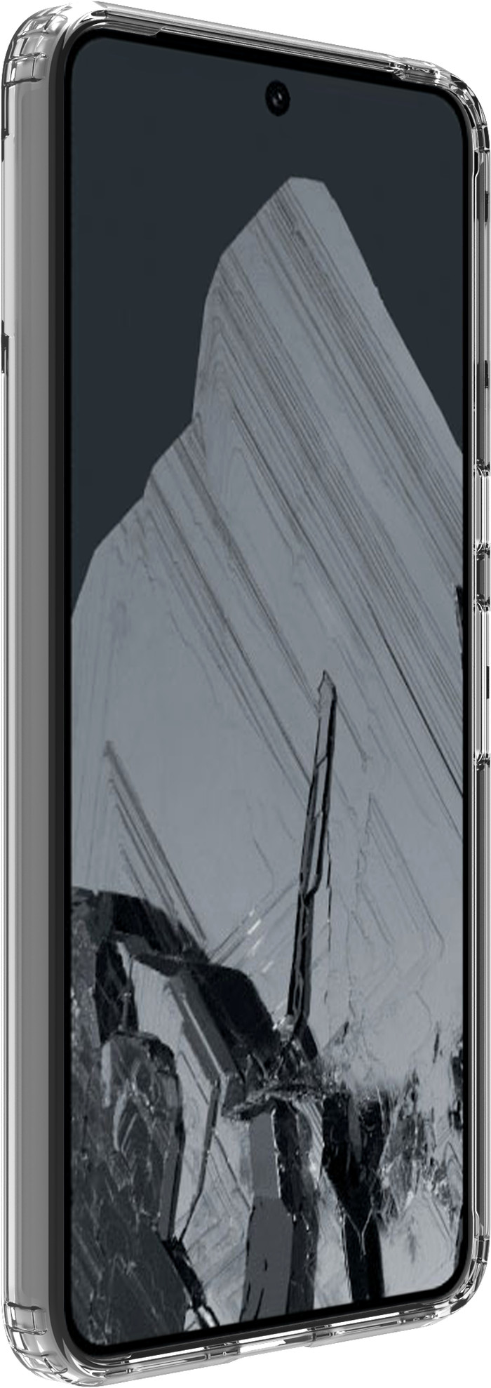 BlueBuilt Protective Backcover Google Pixel 8 Pro Transparent vorne