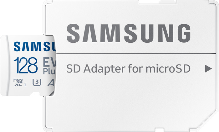 Samsung microSDXC EVO Plus (2024) 128GB inside