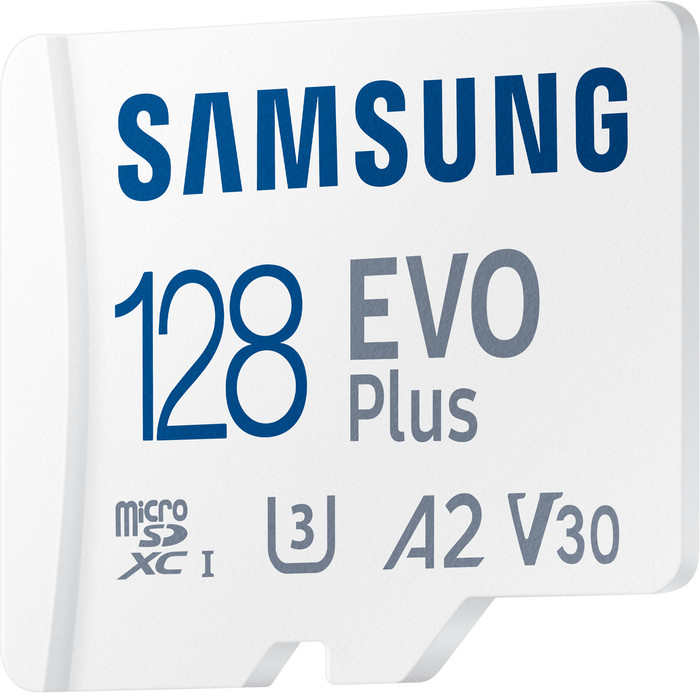 Samsung microSDXC EVO Plus (2024) 128GB right side