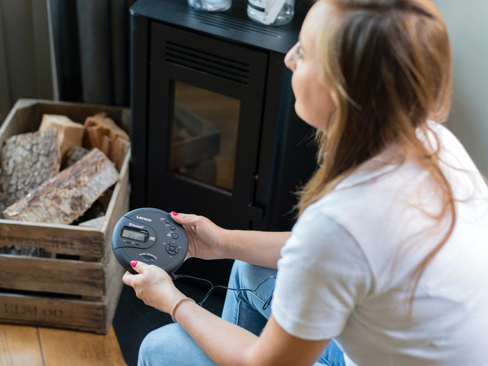 Lenco CD-300BK produkt in gebrauch