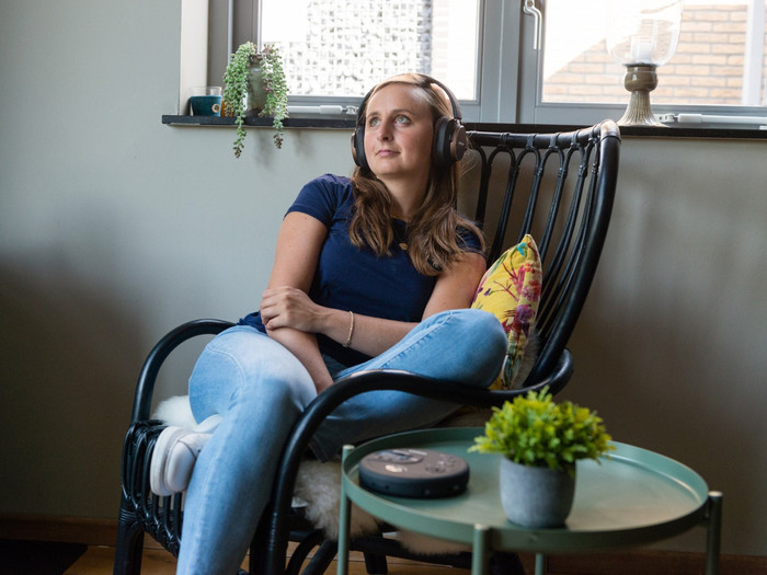 Lenco CD-300BK produkt in gebrauch