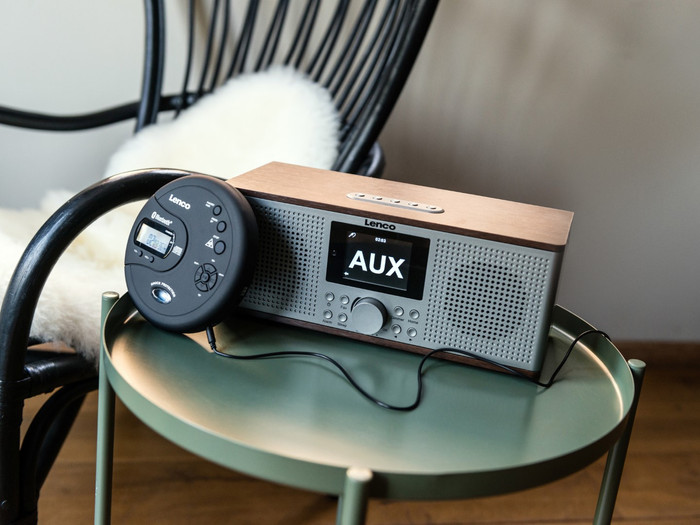 Lenco CD-300BK produkt in gebrauch