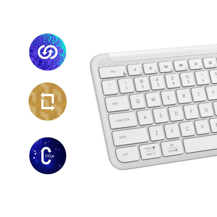 Logitech Signature Slim K950 Wireless Keyboard QWERTZ White visual supplier