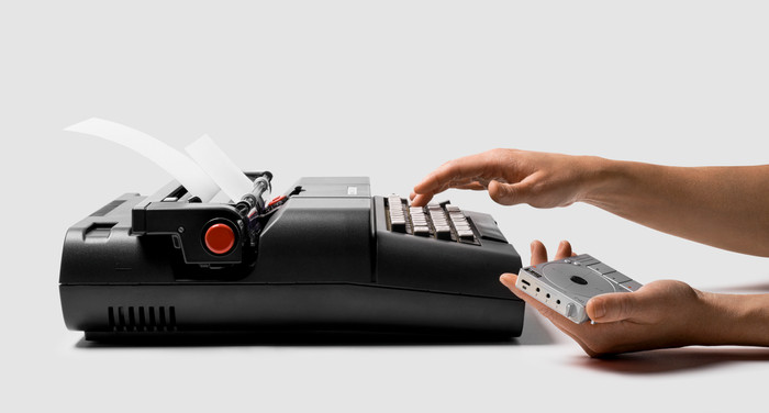 Teenage Engineering TP-7 product in use