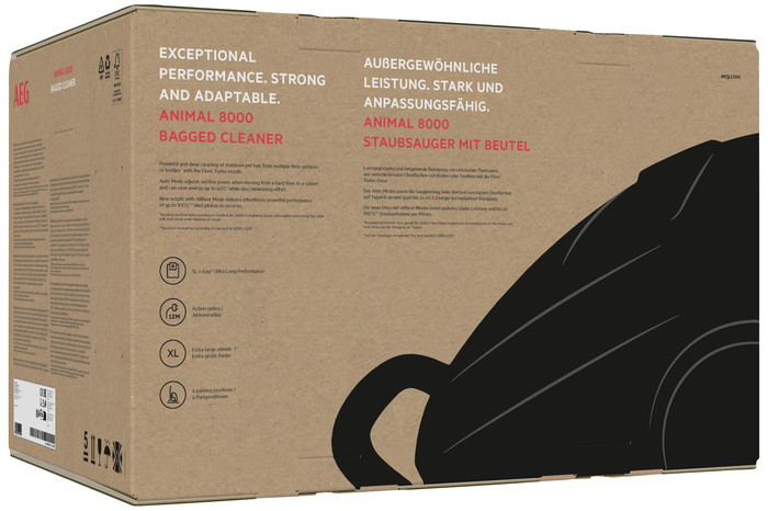 AEG AB81A2DG 8000 Animal packaging