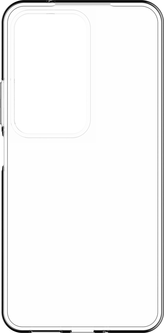Just in Case Soft Design Xiaomi Redmi 15 Backcover Transparent vorne