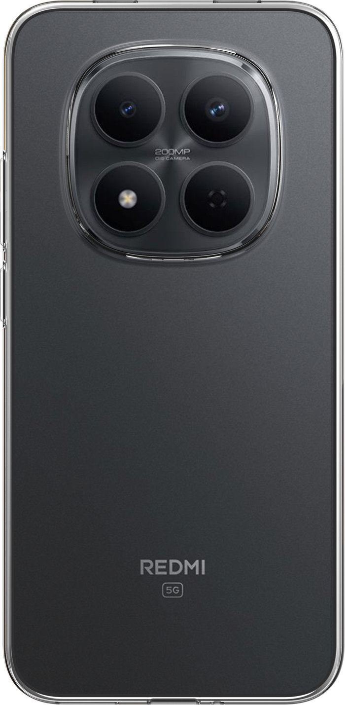 Just in Case Soft Design Xiaomi Redmi Note 15 Pro 5G Backcover Transparent Main Image