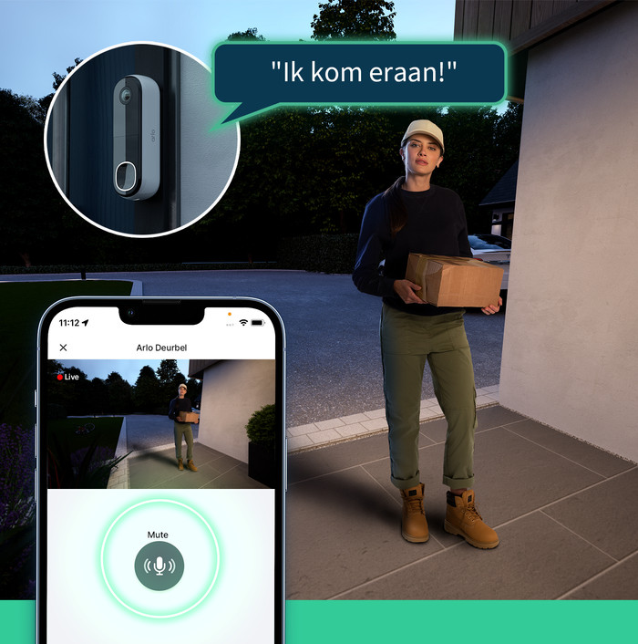 Arlo 2K Wireless Video Doorbell visueller lieferant
