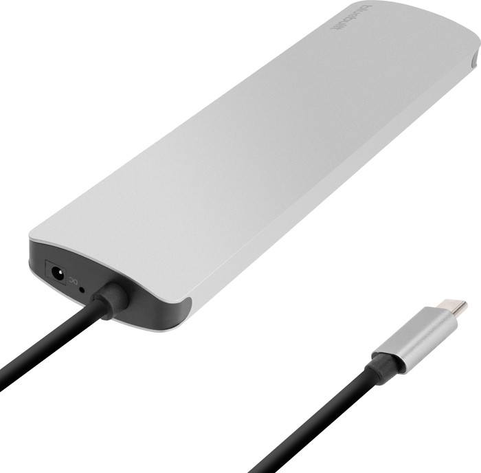 BlueBuilt 7-Ports USB-C / USB-A 3.0 Hub linke seite