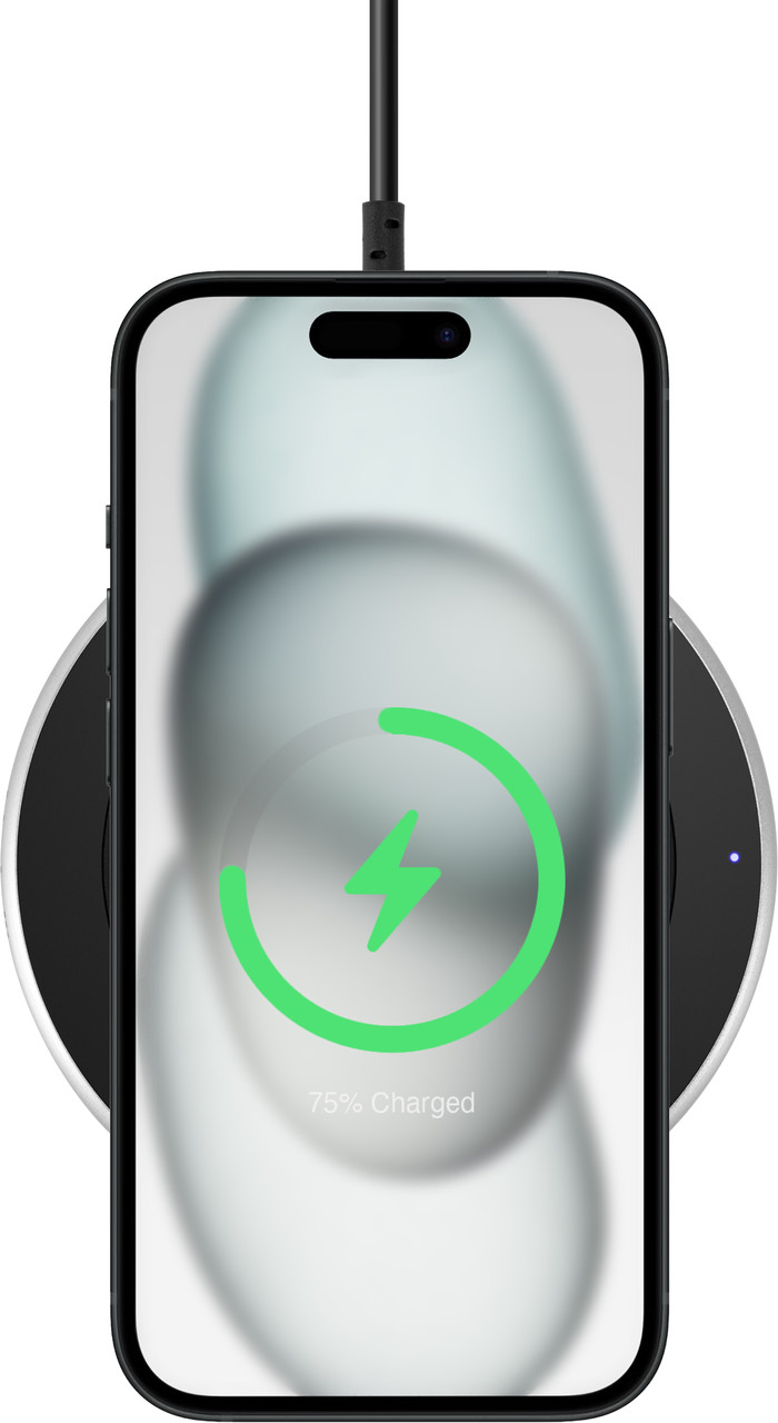 BlueBuilt Kabelloses Ladegerät 10 W Schwarz oberseite