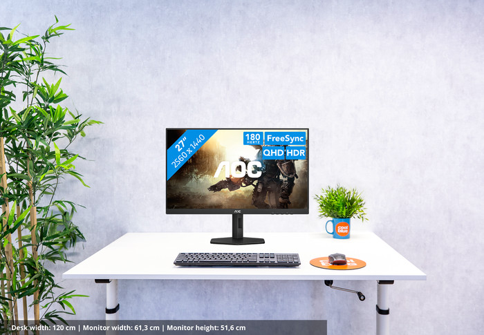 AOC Q27G4X visual Coolblue 1