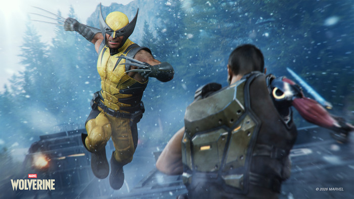 PlayStation 5 Slim Digital Edition + Wolverine Battle Yellow Limited Edition produkt in gebrauch
