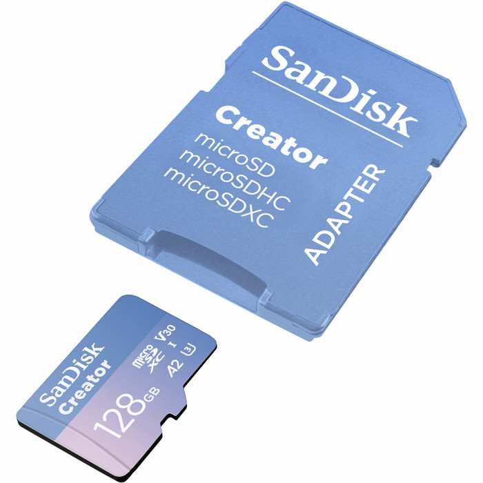 SANDISK microSDXC Creator 128GB 90 MB/s Verbundprodukt