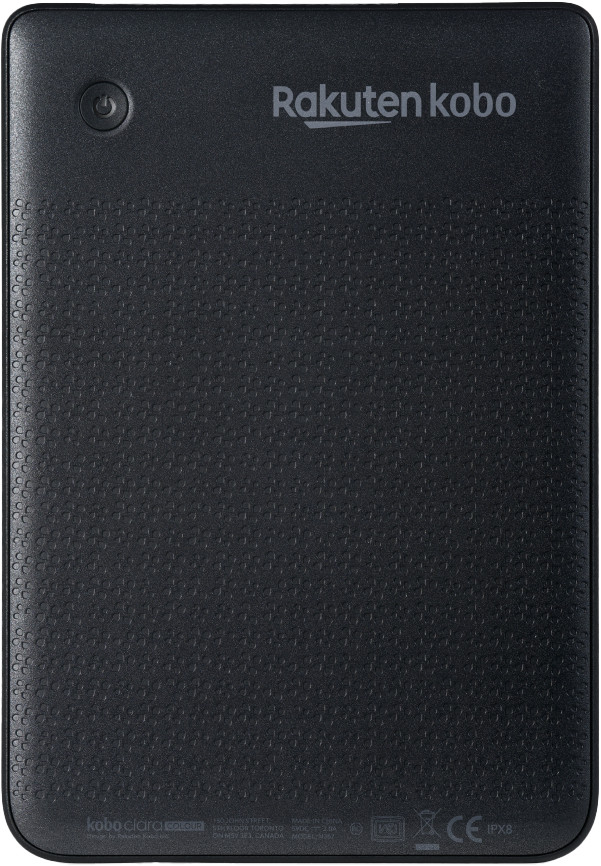 Kobo Clara BW Schwarz rückseite