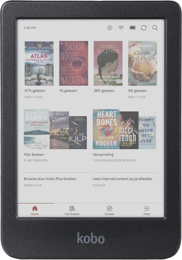 Kobo Clara Colour Black front