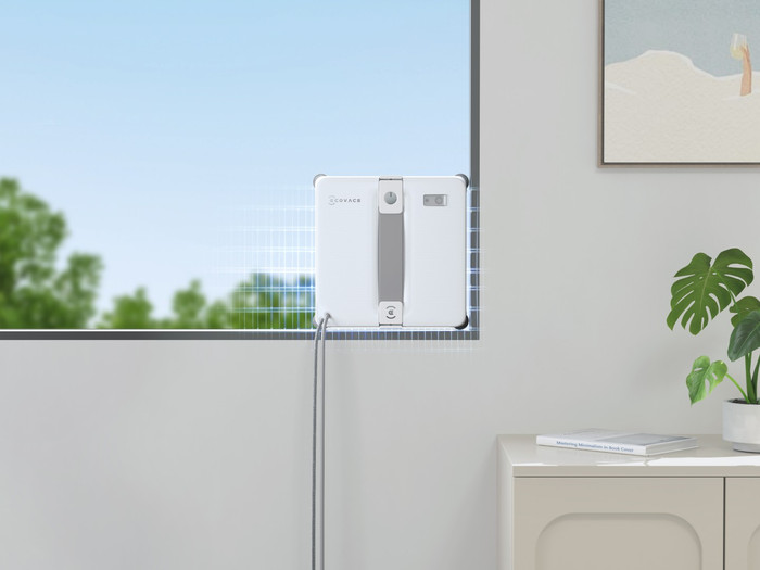 Ecovacs WINBOT mini 2 produkt in gebrauch