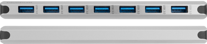 BlueBuilt 7-Ports USB-C / USB-A 3.0 Hub oberseite