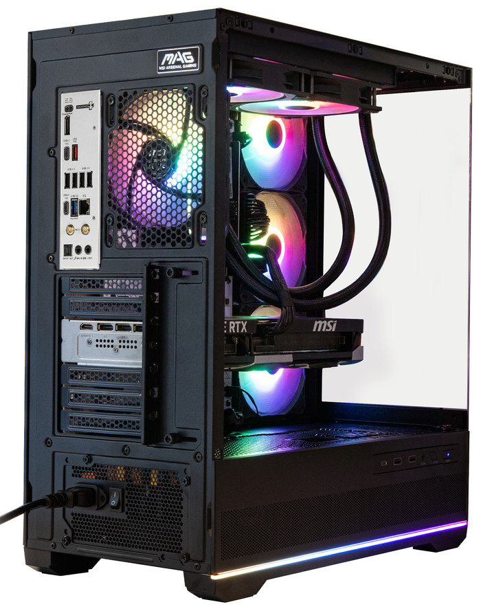 Cobalt x POWERED BY MSI - Tier 2 - RTX 5070 Ti - Ryzen 7 7800X3D - 32GB - 2TB SSD back