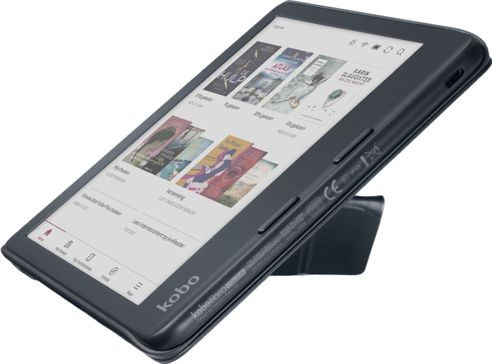 Kobo Libra Colour SleepCover Black detail