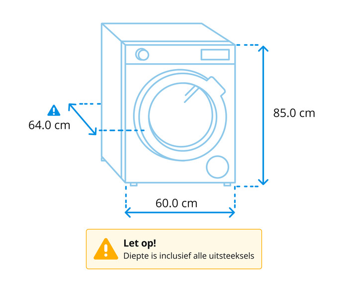 Samsung WW11DG6B85LB AI Wash visuelles Coolblue 1