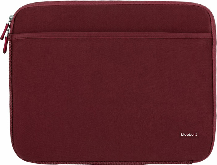 BlueBuilt Laptop Sleeve Width 36cm 15 - 16 inches M Red front