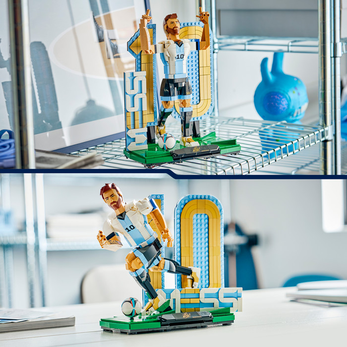 LEGO Editions Lionel Messi - Football Legend 43015 product in use