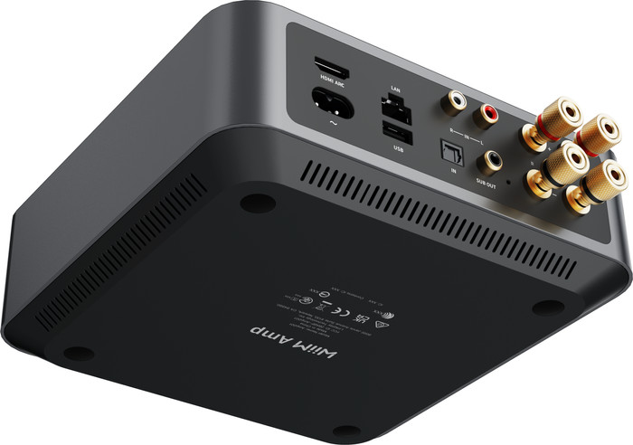 WiiM Amp Grau unten