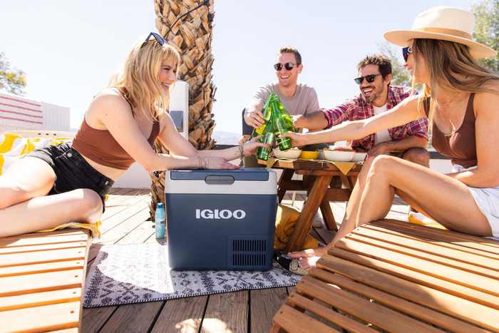 Igloo ICF60 produkt in gebrauch