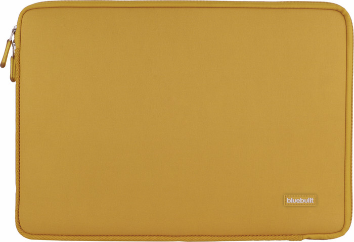 BlueBuilt Laptophülle für das Apple MacBook Air 13 Zoll Gelb vorne
