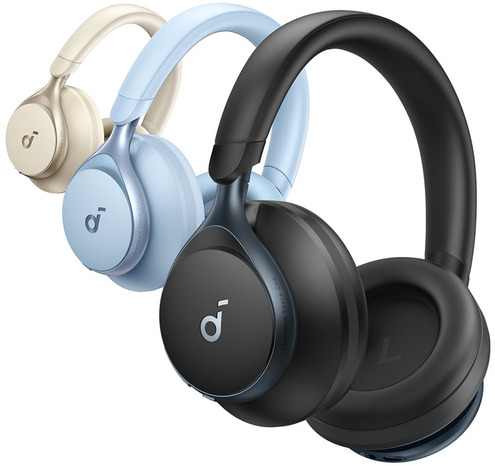 Soundcore Space One Schwarz + BlueBuilt Quick-Charge-Ladegerät mit USB-A-Port 18 W Schwarz visueller lieferant