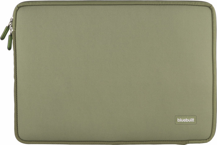BlueBuilt Laptop Sleeve for Apple MacBook Air 13 inches Green front