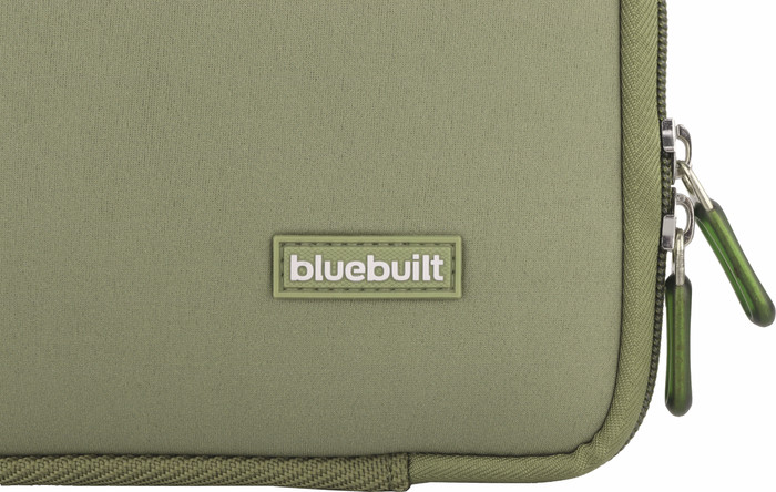 BlueBuilt Laptop Sleeve for Apple MacBook Air 13 inches Green detail