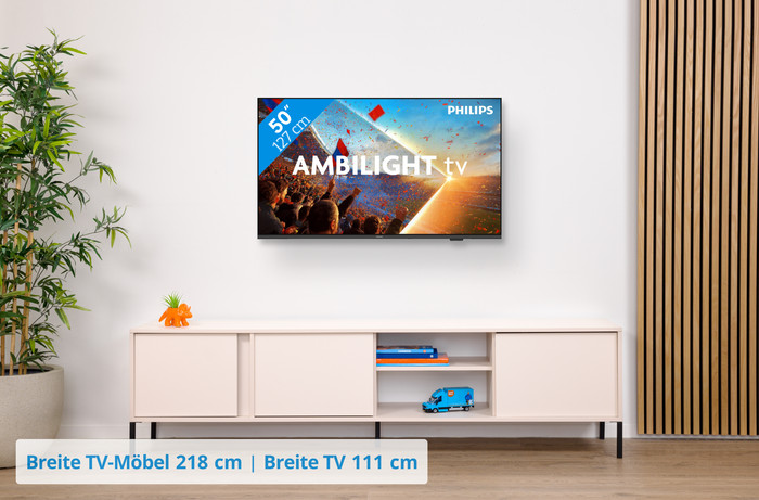 Philips Ambilight 50 Zoll PUS8001 (2026) visuelles Coolblue 1