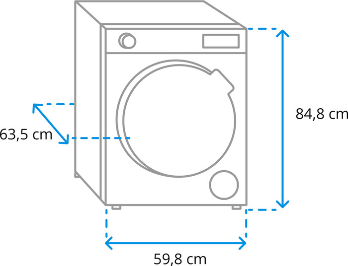 Bosch WNG254A9BY i-DOS - 10,5/6 kg visuelles Coolblue 1