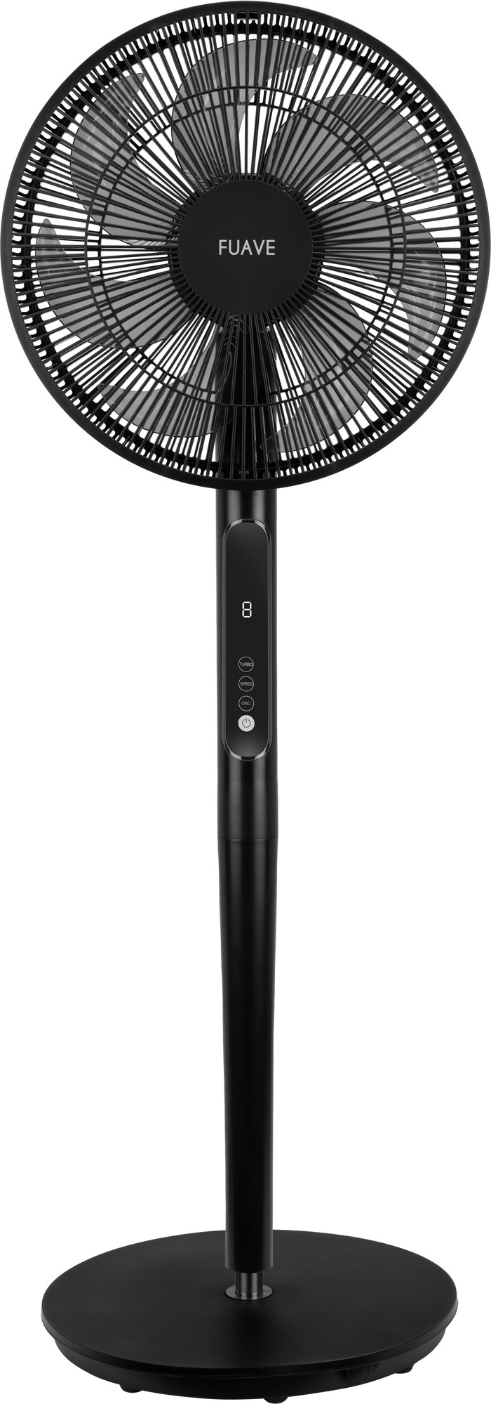 Fuave Quiet Air SF120DCPB Schwarz vorne