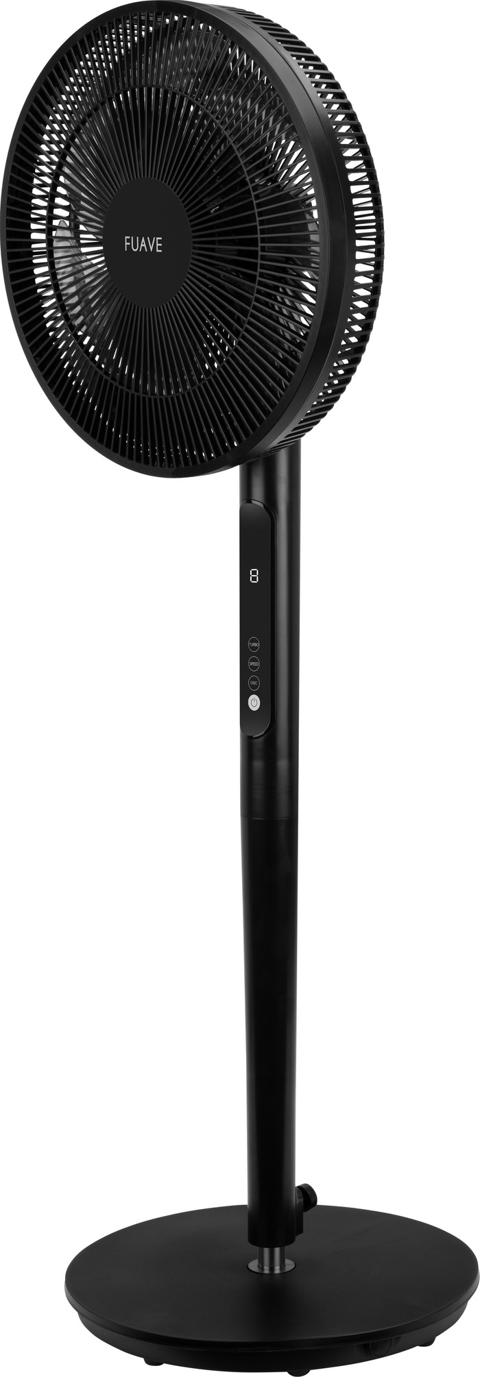 Fuave Quiet Air SF120DCPB Schwarz rechte seite