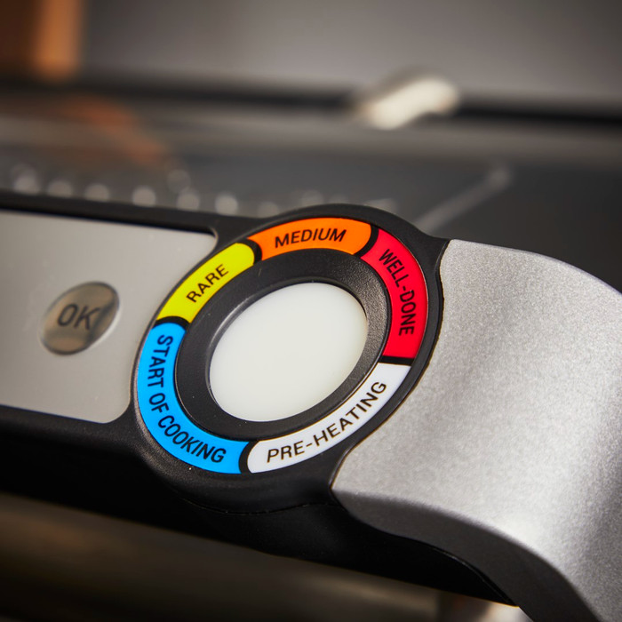 Tefal OptiGrill + XL RVS GC727D detail