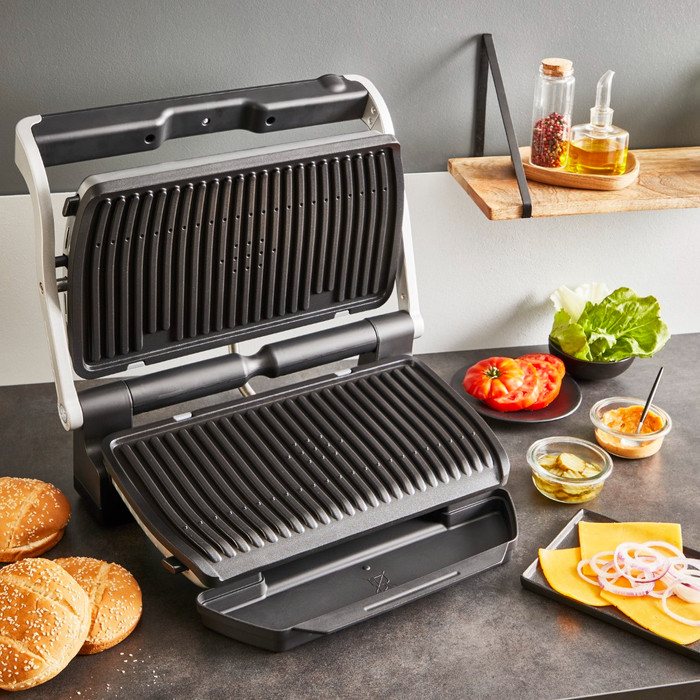 Tefal OptiGrill + XL RVS GC727D innen
