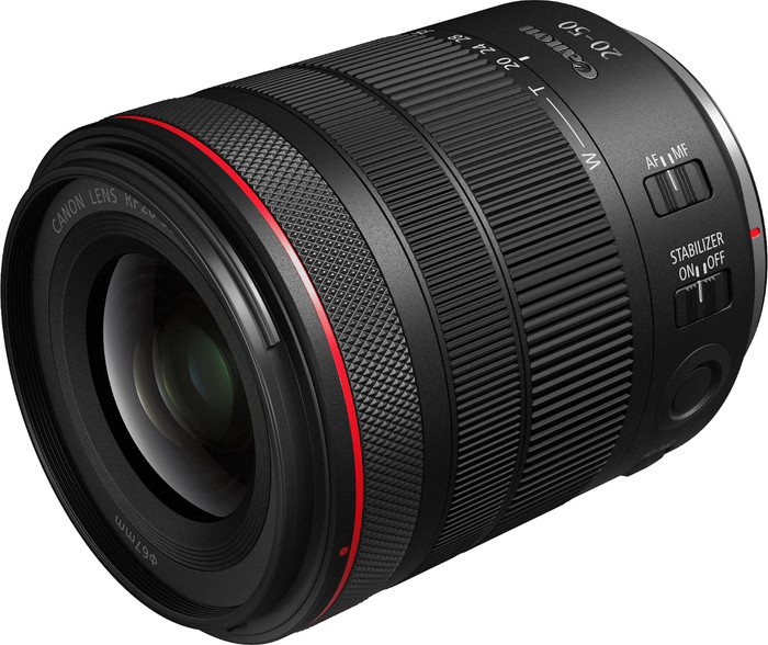 Canon RF 20-50mm f/4L IS USM PZ rechte seite