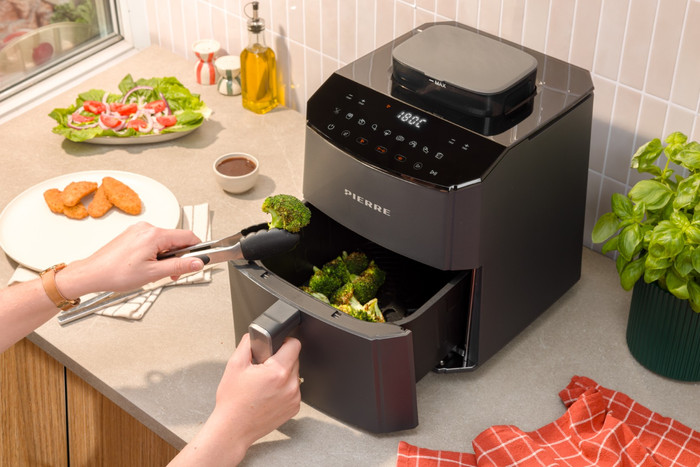 Pierre XXL Single Basket Airfryer with Steam visual supplier