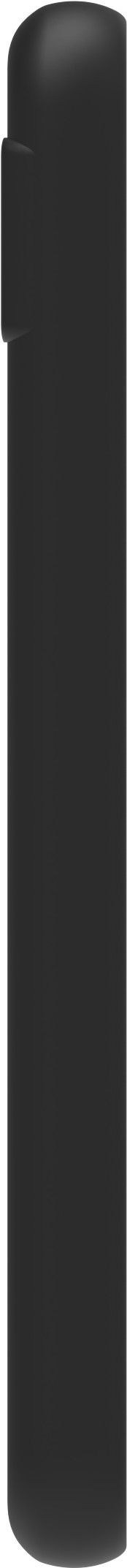 Google Pixel 8a 128GB Schwarz 5G + BlueBuilt Backcover Schwarz linke seite