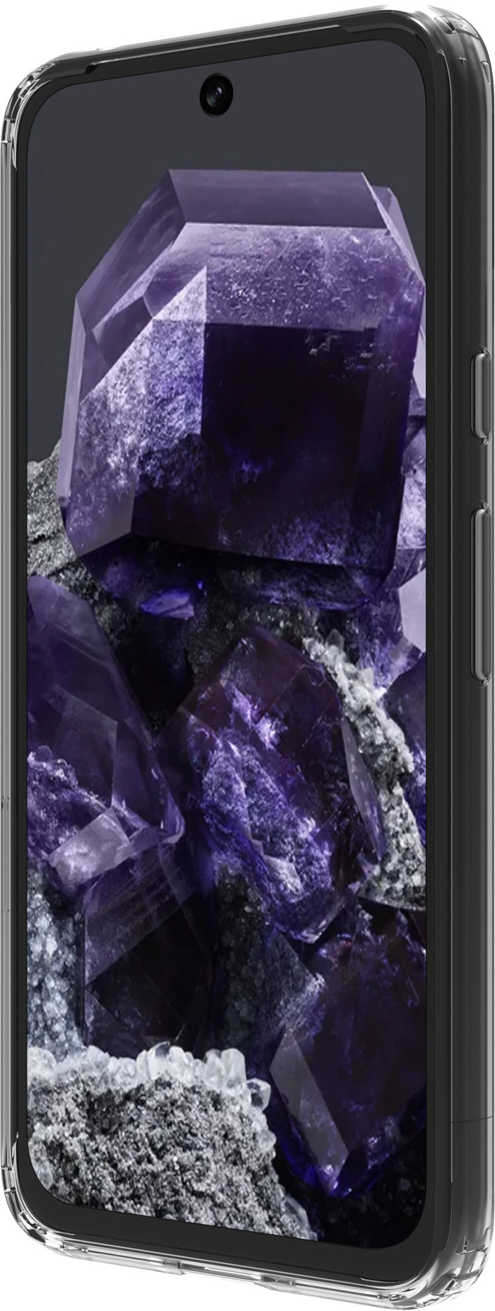 BlueBuilt Google Pixel 8a Protective Backcover Transparent linke seite