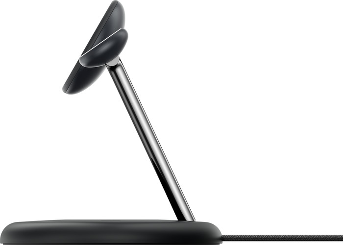 Belkin 3-in-1 Kabelloses Ladegerät mit MagSafe 25 Watt Schwarz rechte seite