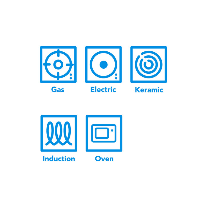 KitchenAid Multiply Topf- und Pfannenset 4-teilig visuelles Coolblue 1