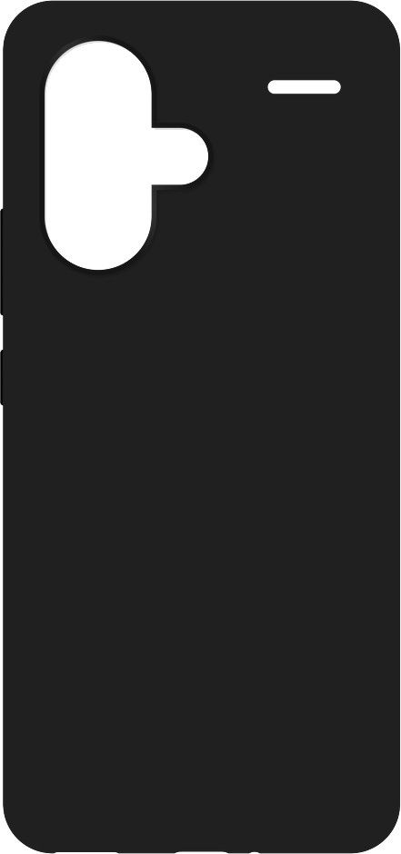 Just in Case Soft Design Xiaomi Redmi Note 13 Pro+ Back Cover Black front